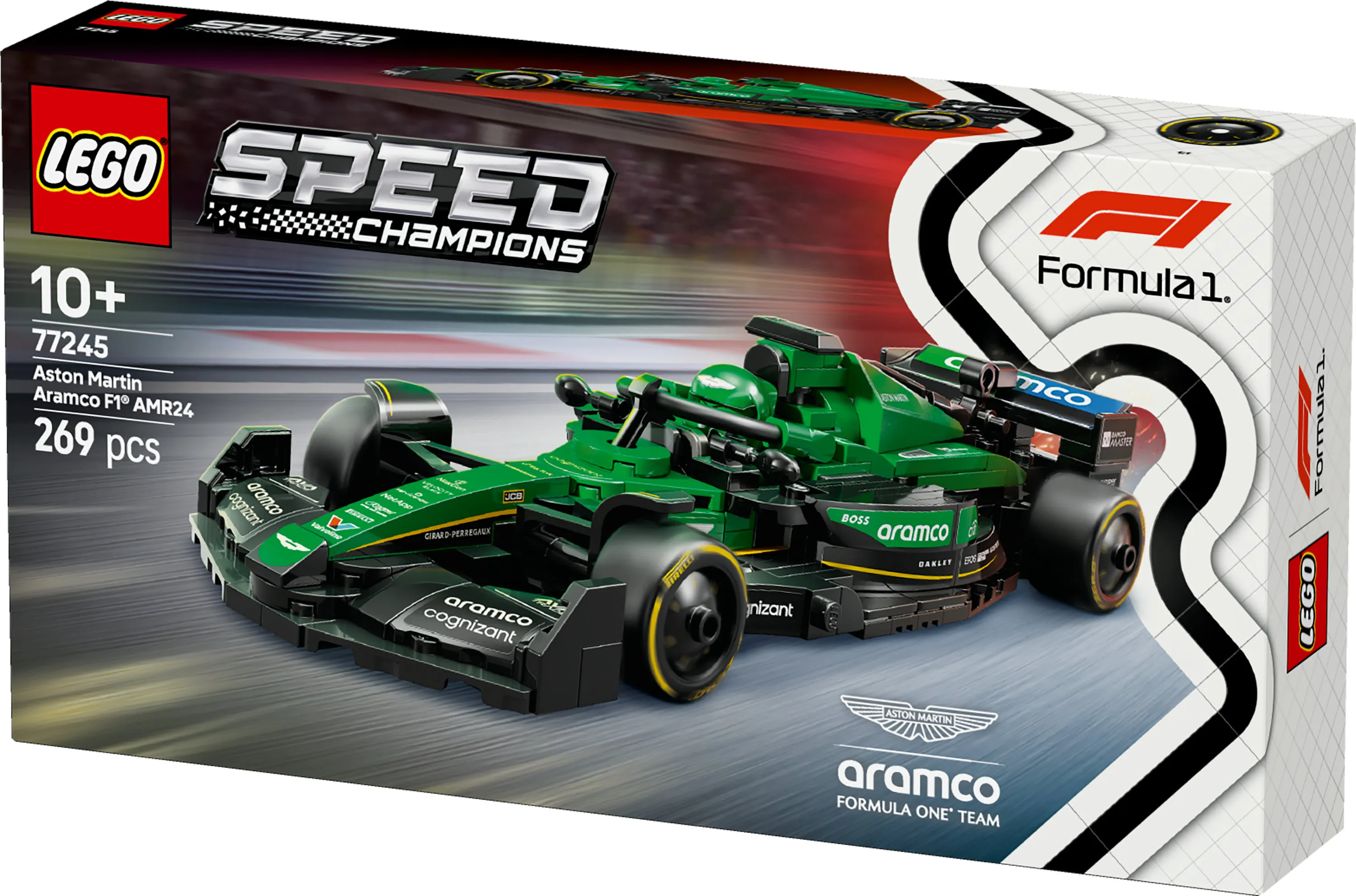 LEGO Speed Champions Aston Martin Aramco F1 AMR24 77245