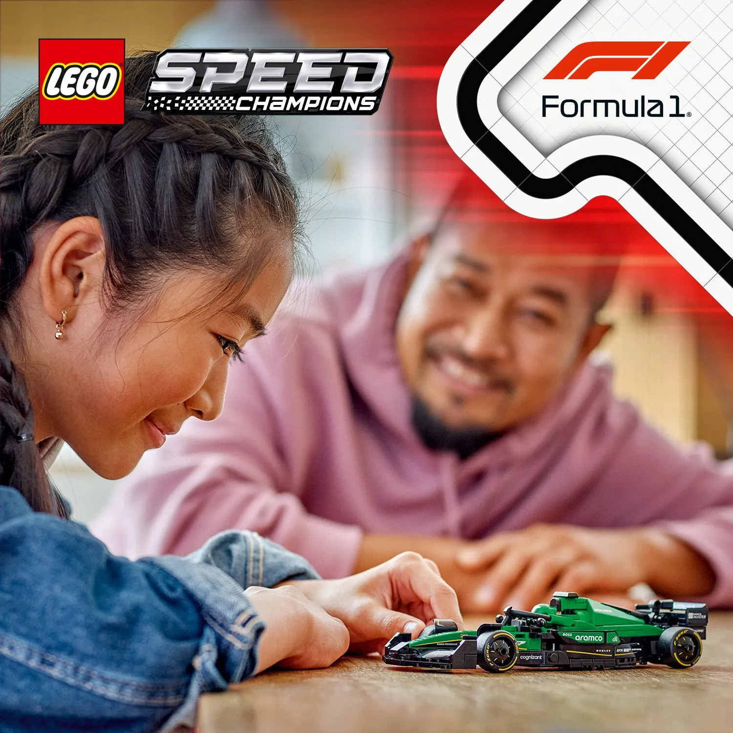 LEGO Speed Champions Aston Martin Aramco F1 AMR24 77245