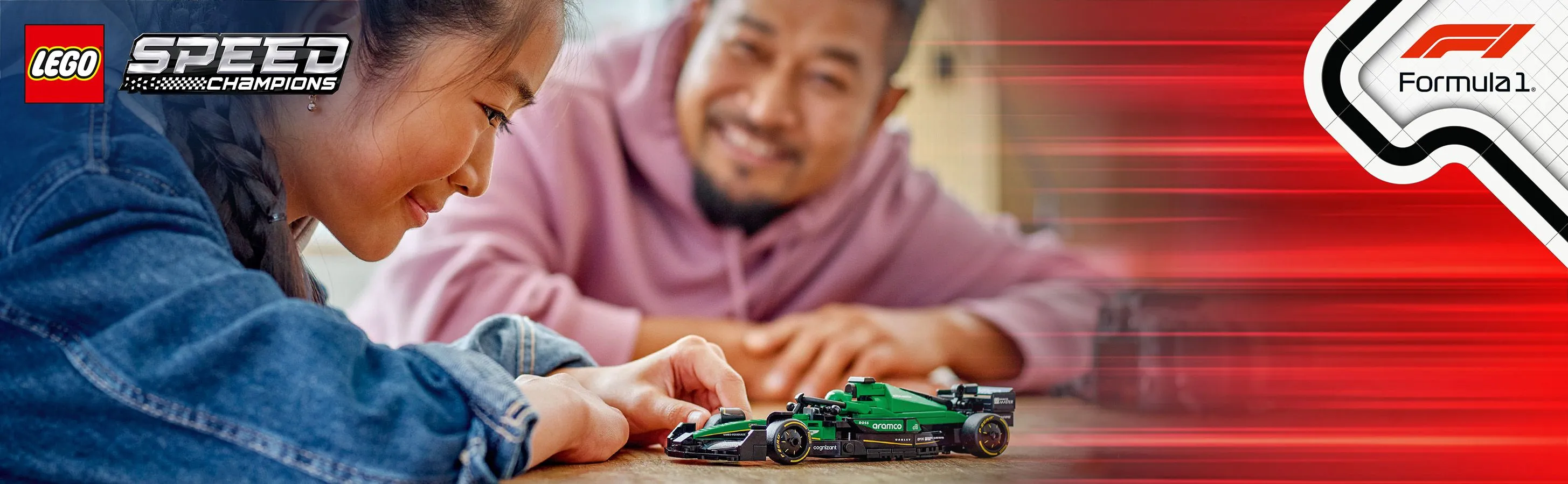 LEGO Speed Champions Aston Martin Aramco F1 AMR24 77245