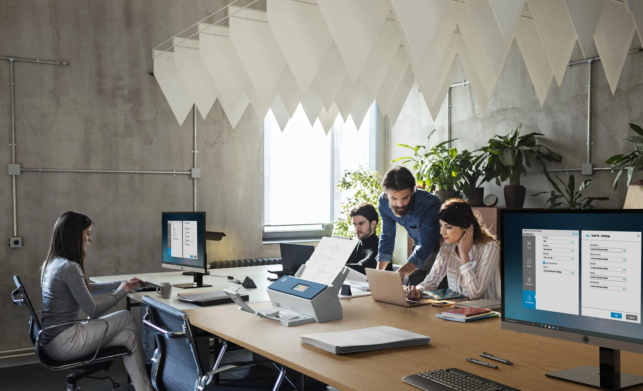 HP ScanJet Ent Flow N9000 sn1 -skanneri