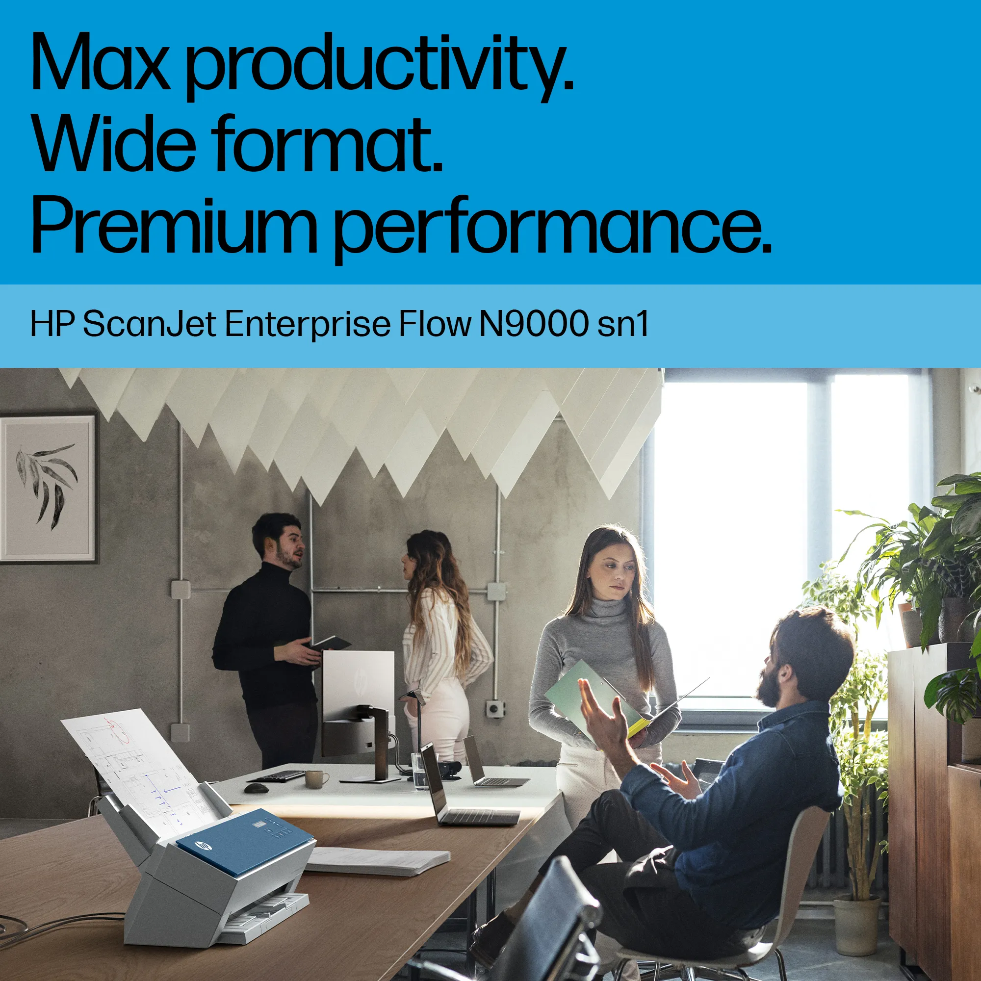 HP ScanJet Ent Flow N9000 sn1 - scanner