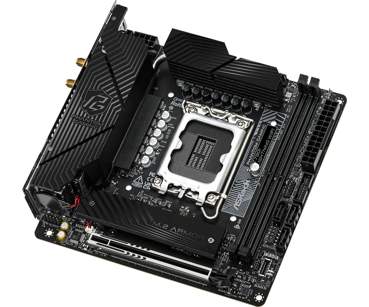 ASRock Z790I Lightning WiFi 6E LGA 1700 mITX - moderkort