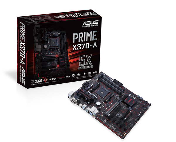 Asus PRIME X370-A, ATX -emolevy