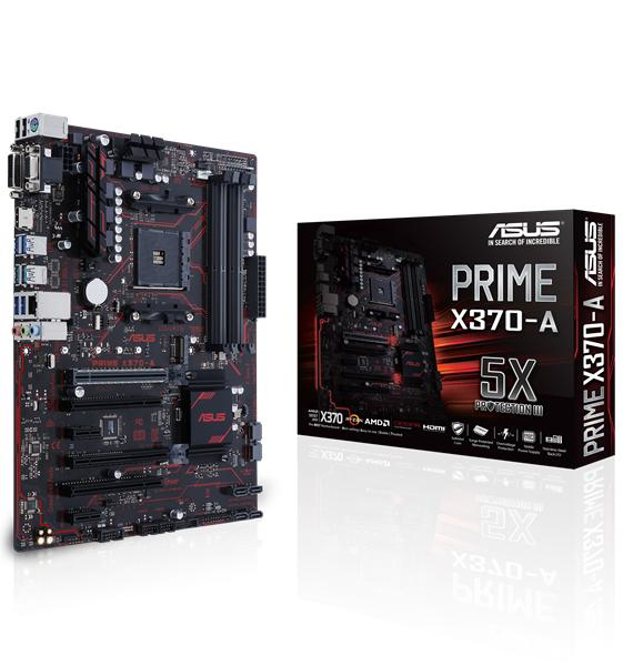 Asus PRIME X370-A, ATX moderkort