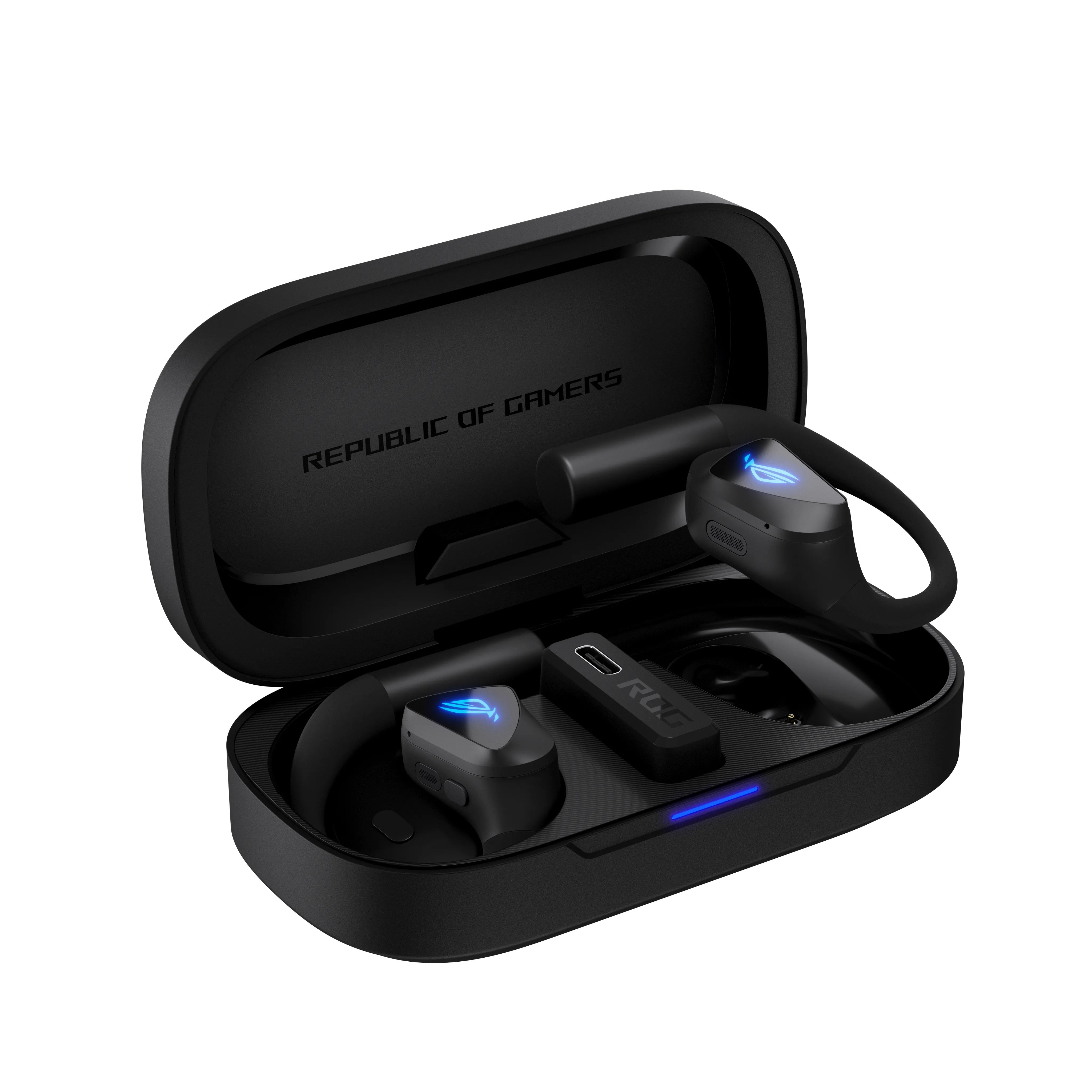 ASUS ROG Cetra Open -langattomat pelinappikuulokkeet + USB-C-vastaanotin, musta