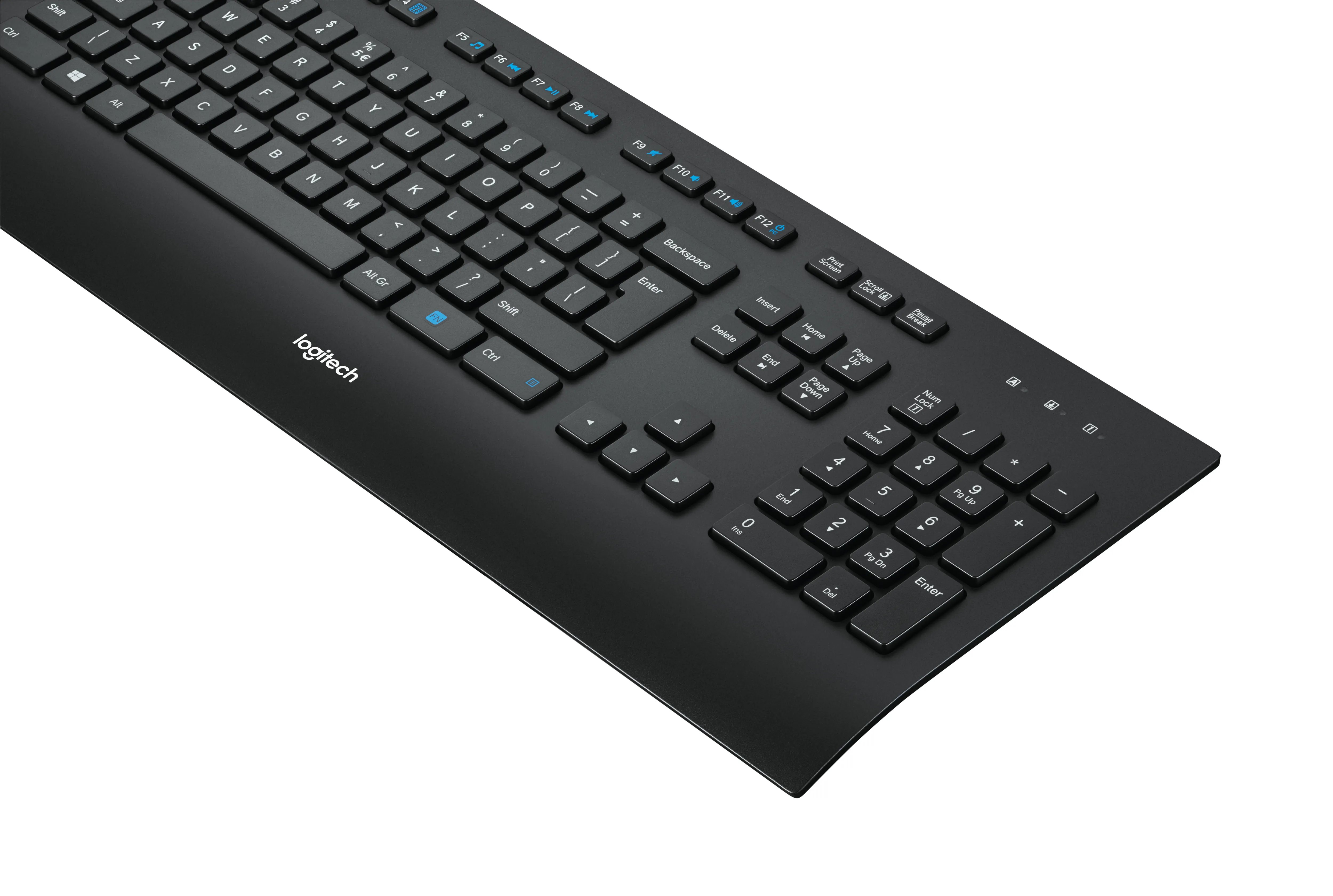 Logitech Corded K280e - N&auml;pp&auml;imist&ouml; - USB - US kansainv&auml;linen