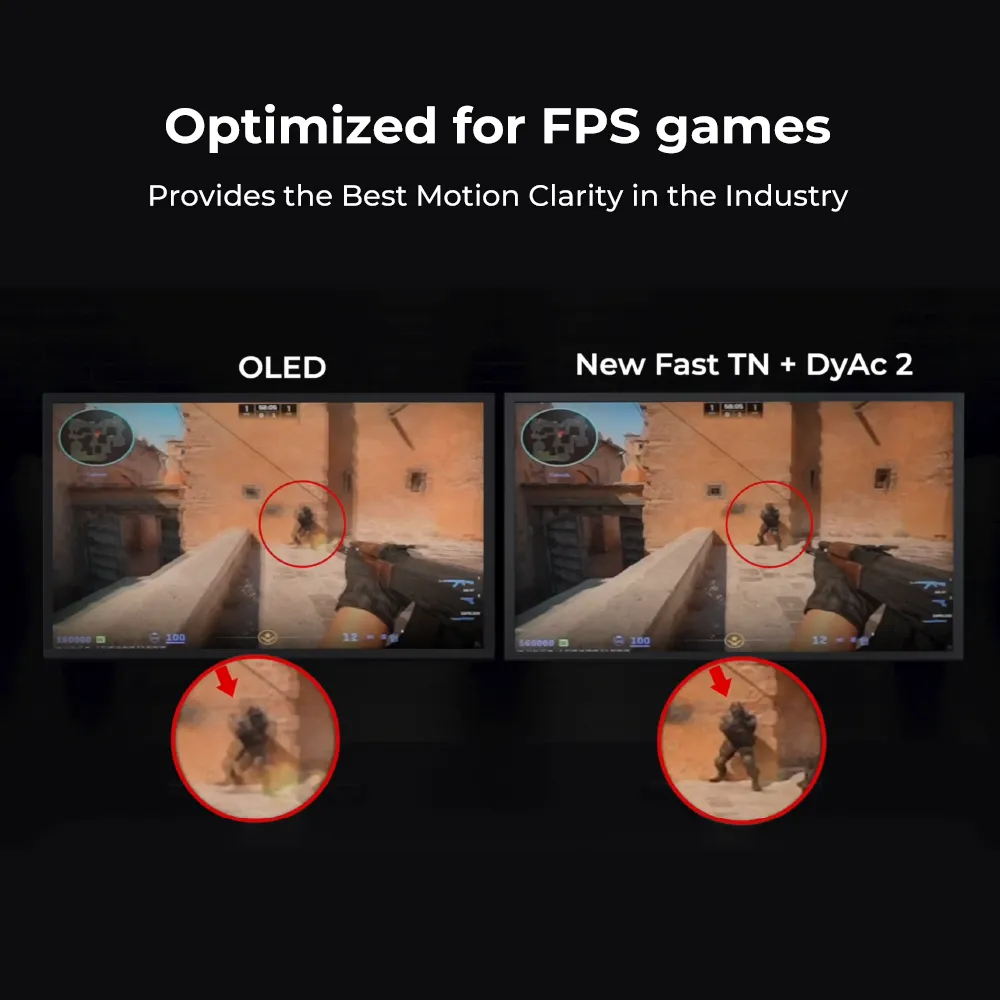 BenQ Zowie XL2566X+ 24.5" Full HD, TN Gaming Monitor