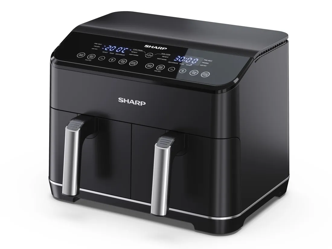 Sharp Airfryer Double - air fryer, 2x4l