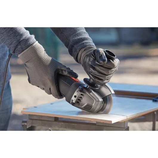 BLACK&amp;DECKER BEG120-QS 800 watt 125 millimetre vinkelslip