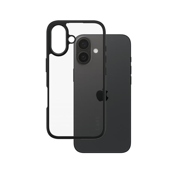 Care by PanzerGlass iPhone 16 Urban Combat -suojakuori, Musta