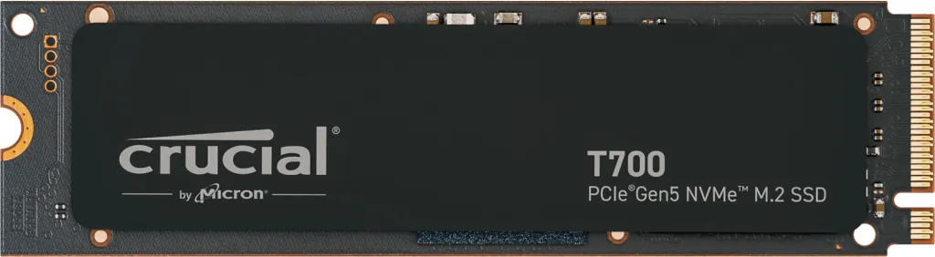 Crucial T700 4 TB, PCI Express 5.0, M.2 - SSD