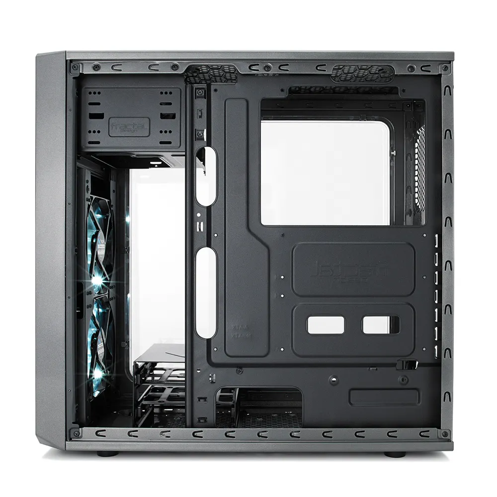 Fractal Design Focus G -miditornikotelo ikkunalla, harmaa