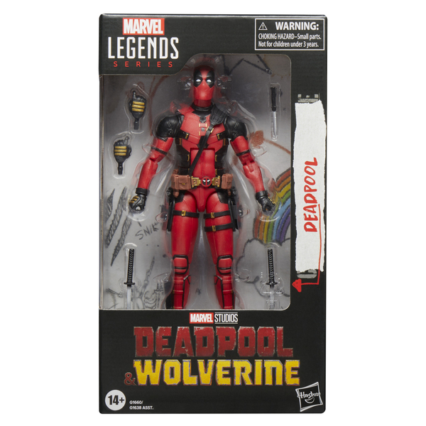 Marvel Legends Series Deadpool &amp; Wolverine 6 Inch Figure, Deadpool