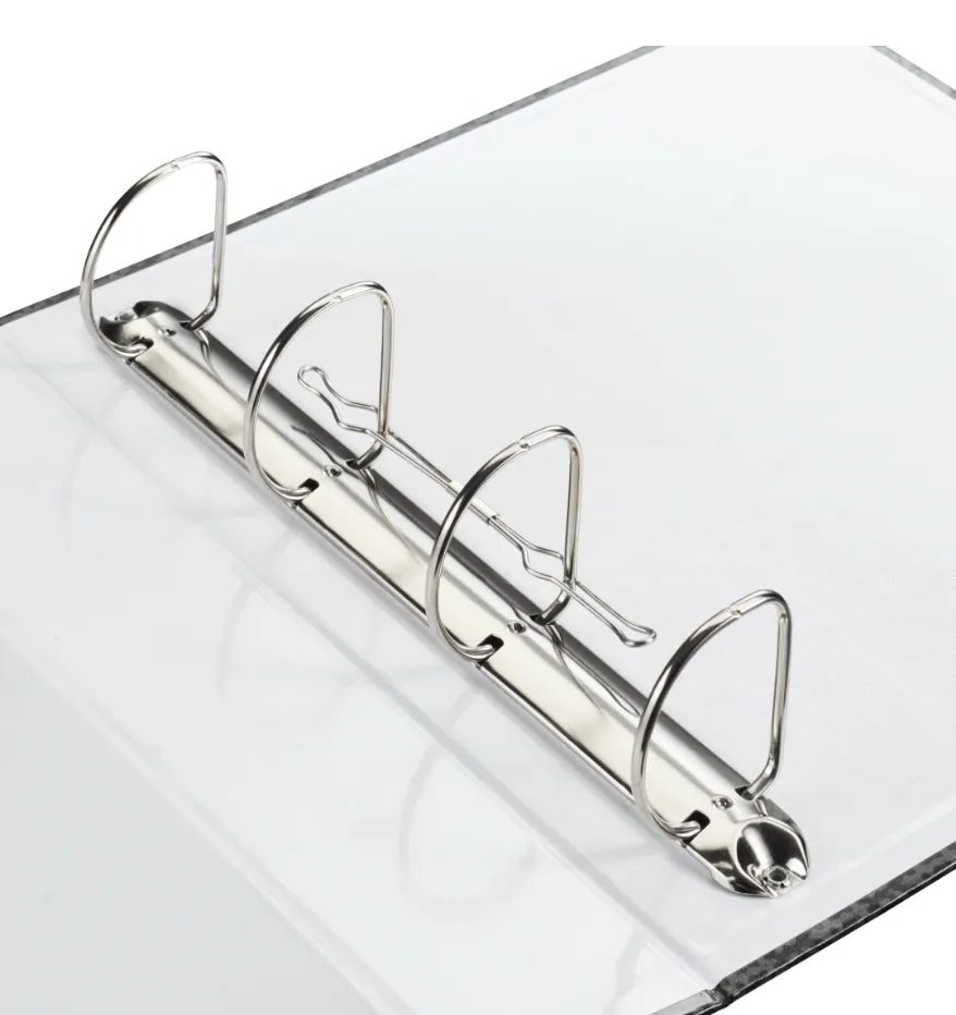 HAMA Folder 4-D Ring Mechansim Black/Grey