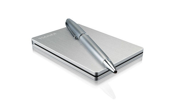 Toshiba Canvio Slim 500 GB - extern h&aring;rddisk