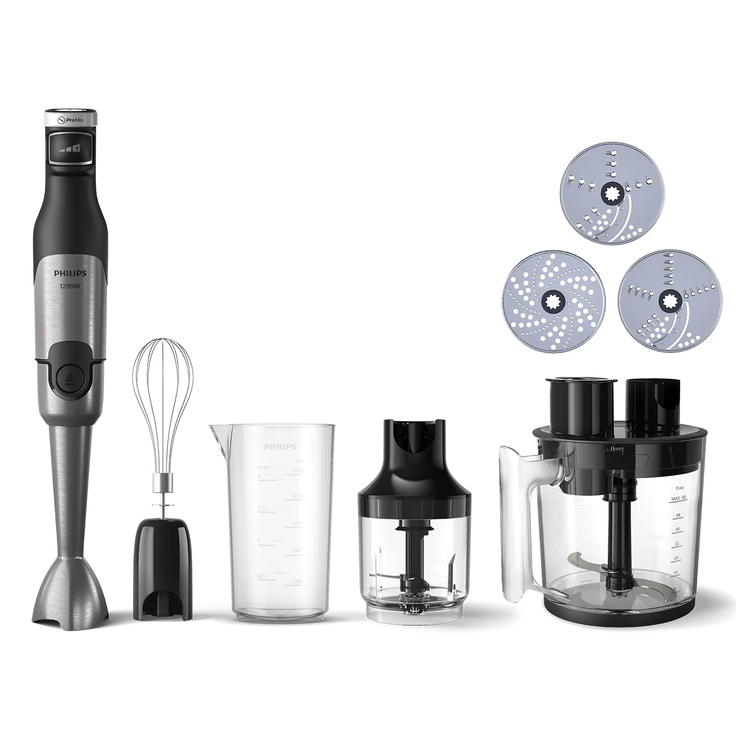 Philips 5000 Series HR2685/00 1200W 1.7L Hand Blender Kit