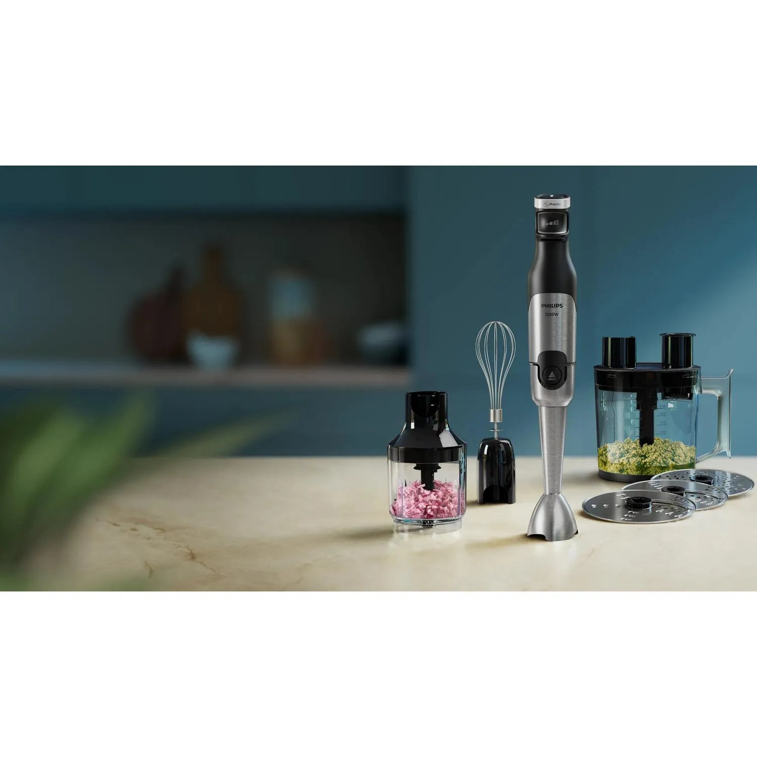 Philips 5000 Series HR2685/00 1200W 1.7L Hand Blender Kit