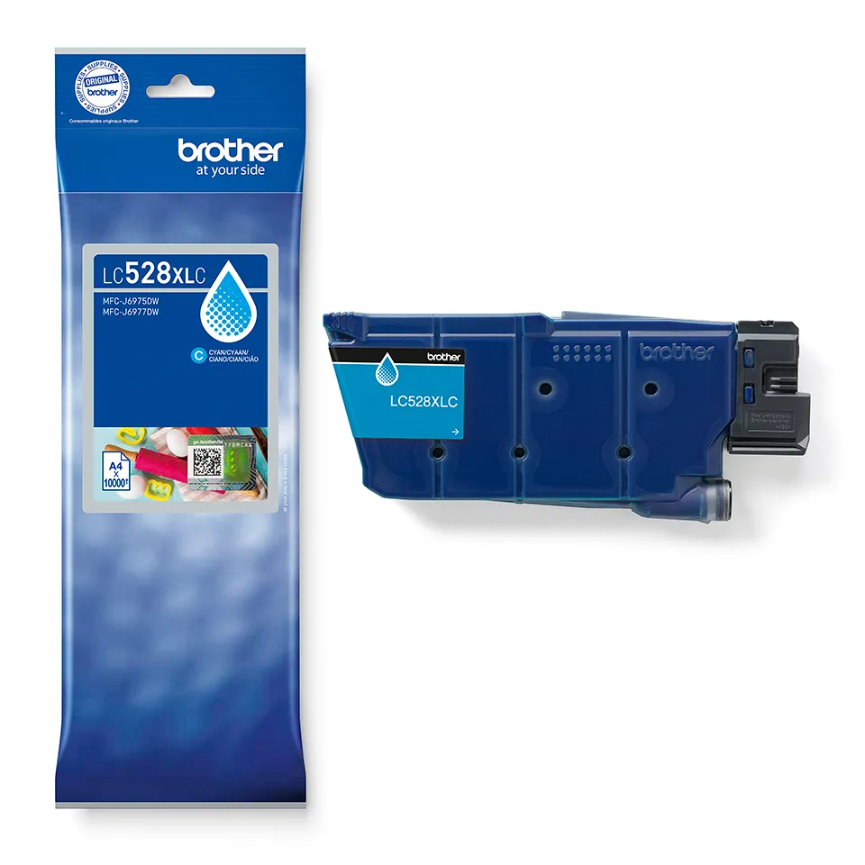 Brother LC528XLC Ultra High Yield -mustekasetti, cyan