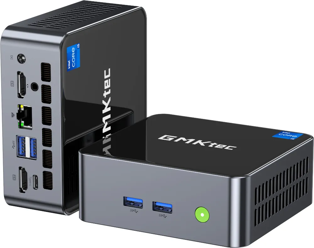 GMKTEC NucBox M3 i5-12450H, 16 GB, 512 GB, Win 11 Pro mini-PC, svart