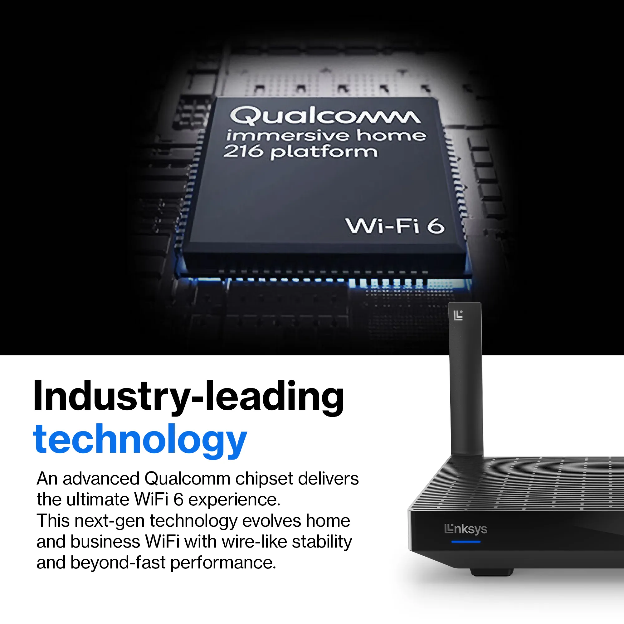 Linksys MR7350, AX1800, Dual-Band - Wi-Fi 6 router