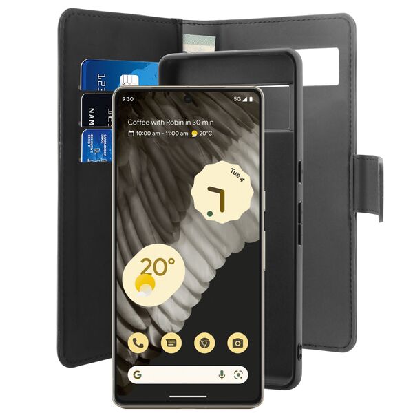 Google Pizel 7A wallet, detachable, black