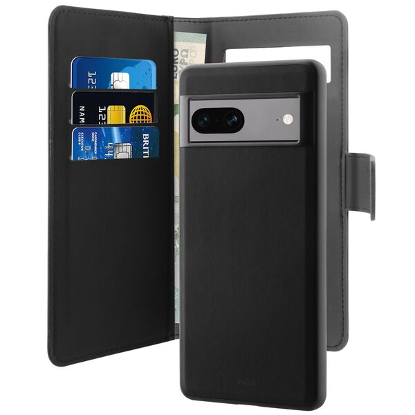 Google Pizel 7A wallet, detachable, black