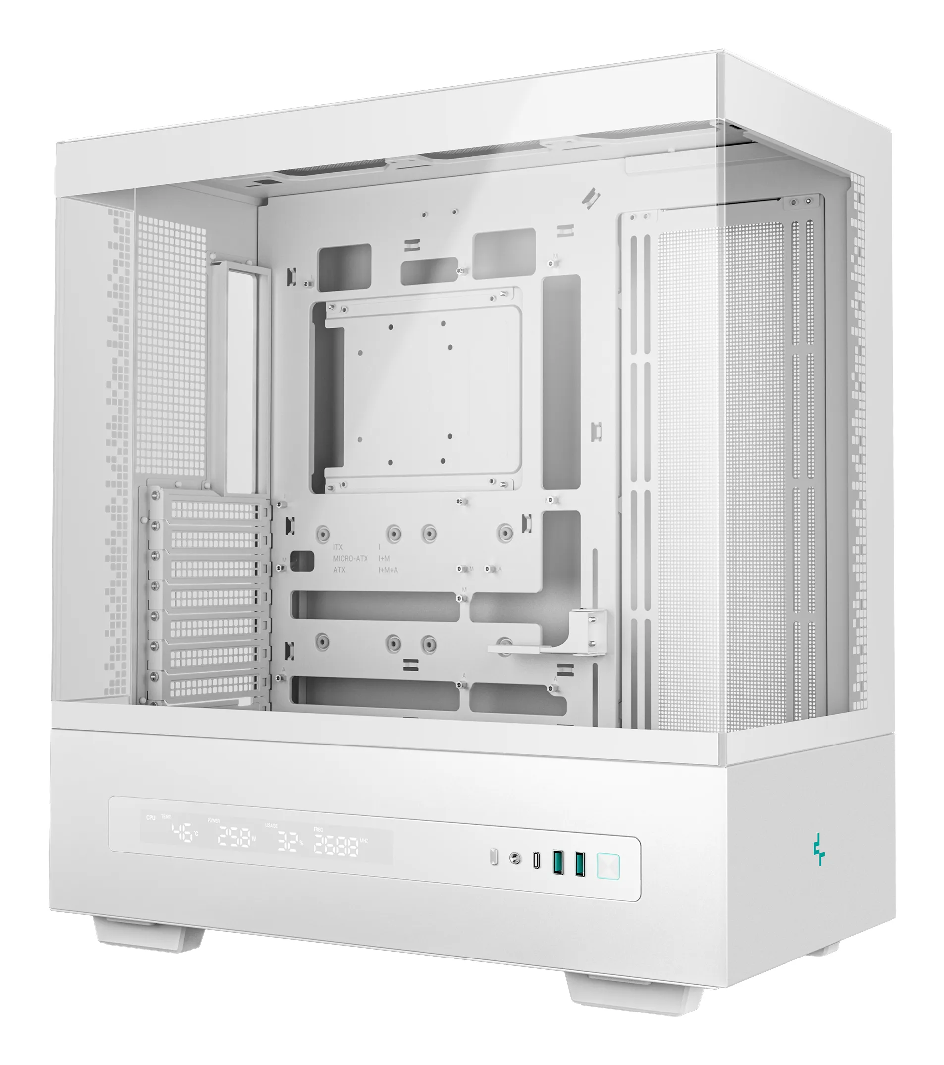 Deepcool CH690 -miditornikotelo, White