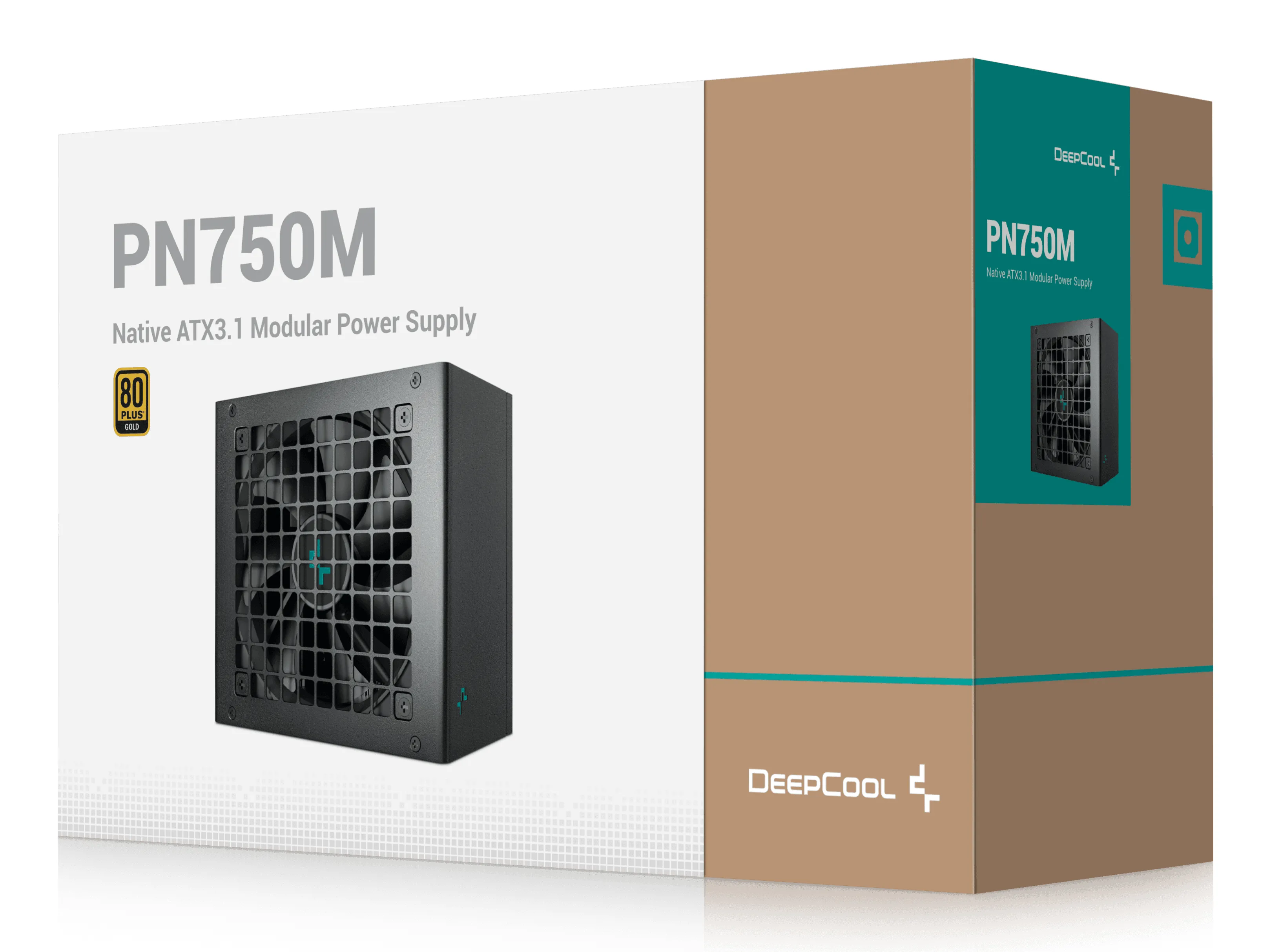 DeepCool GamerStorm PN750-M ATX 3.1 -virtalähde, 80 Plus Gold DeepCool GamerStorm PN750-M ATX 3.1 -virtalähde, 80 Plus Gold