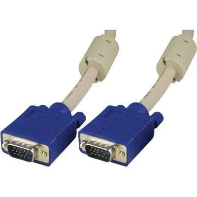 Deltaco VGA – VGA - cable, 3 m, Blue/White