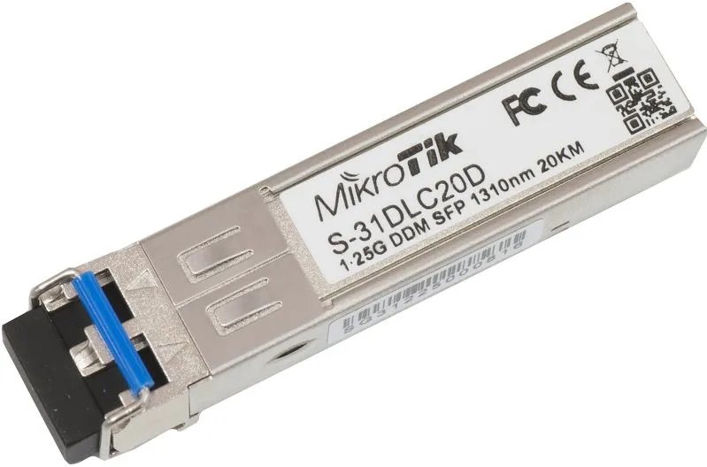 Mikrotik S-31DLC20D SFP dualfiber 1.25G SM  20kmm 1310nm
