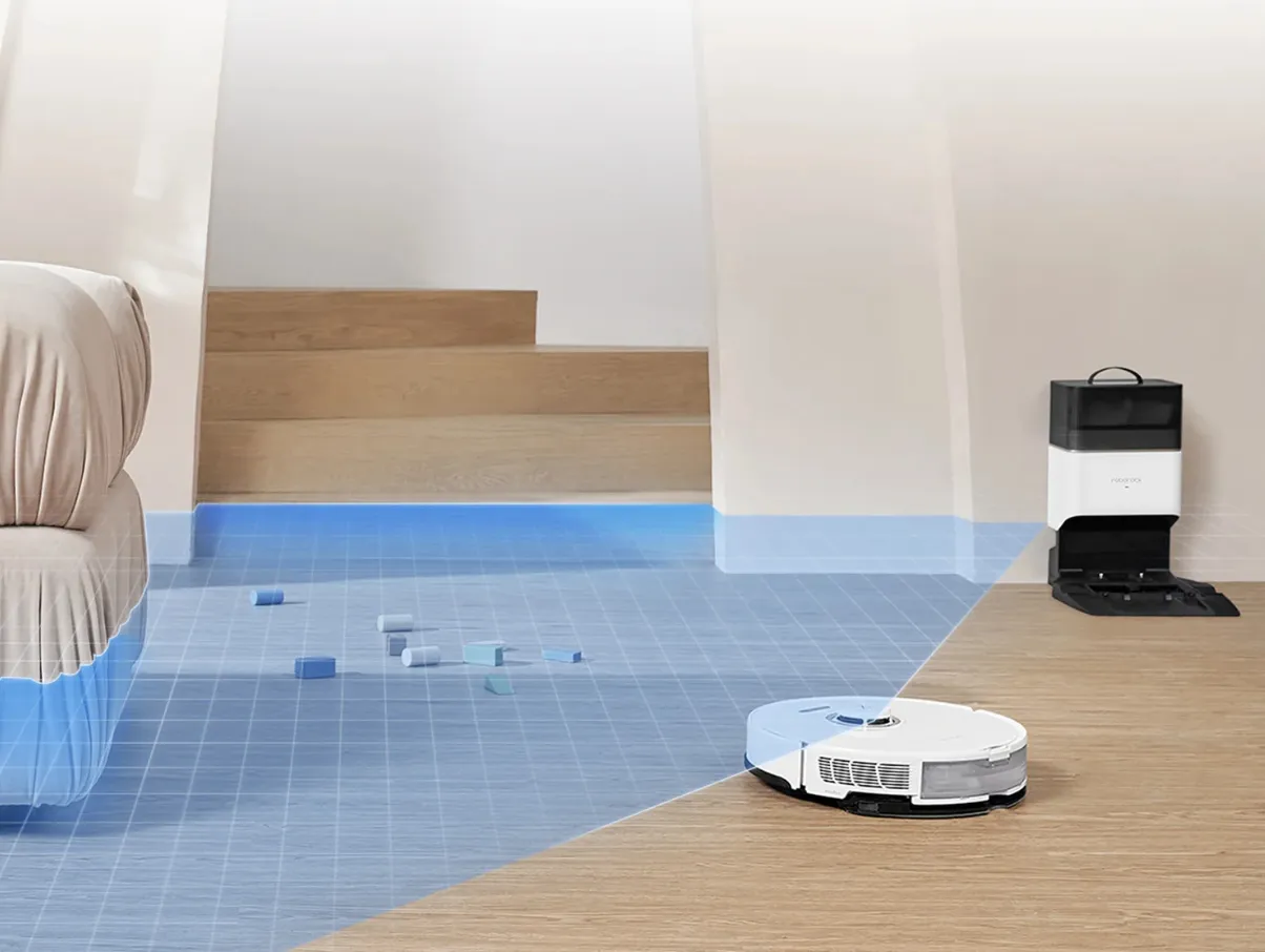 Roborock S8+ -robotti-imuri