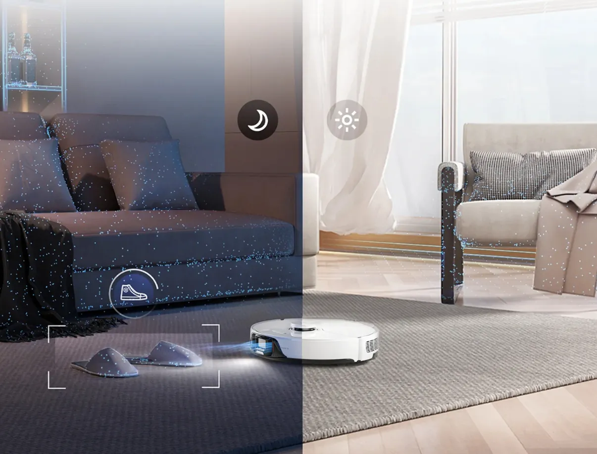 Roborock S8+ -robotti-imuri