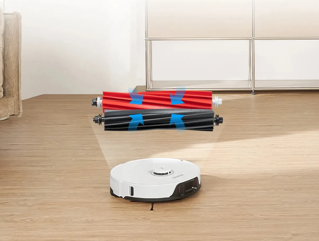 Roborock S8+ -robotti-imuri
