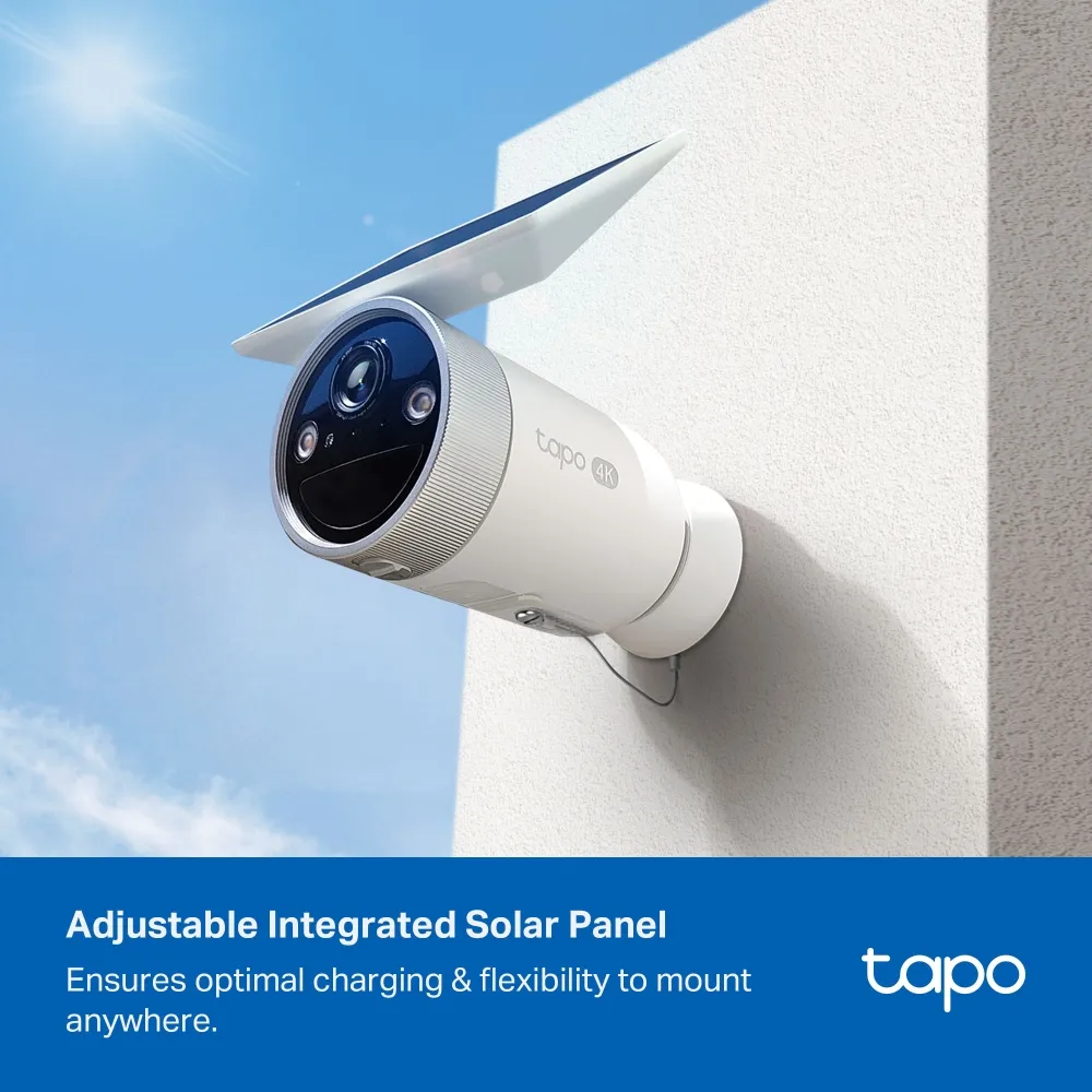 TP-Link Tapo C465 Battery-Powered Security Camera with Built-In Solar Panel