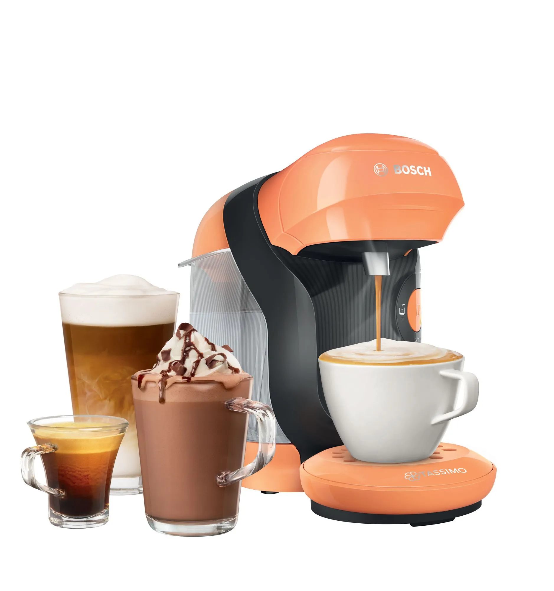 Bosch Tassimo Style - capsule coffee maker, orange