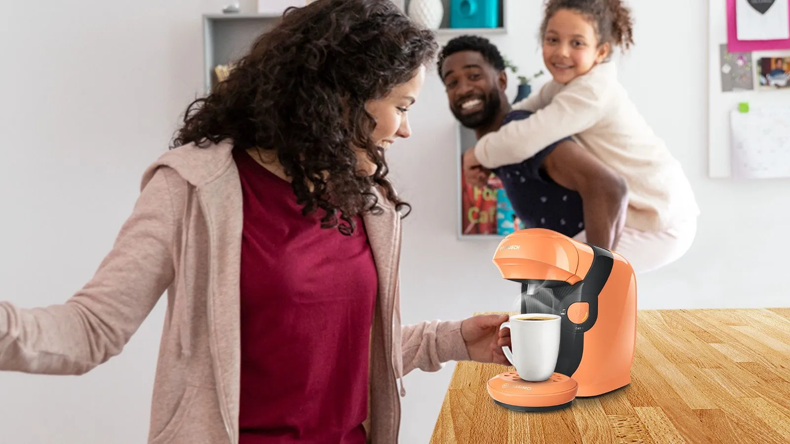 Bosch Tassimo Style - capsule coffee maker, orange