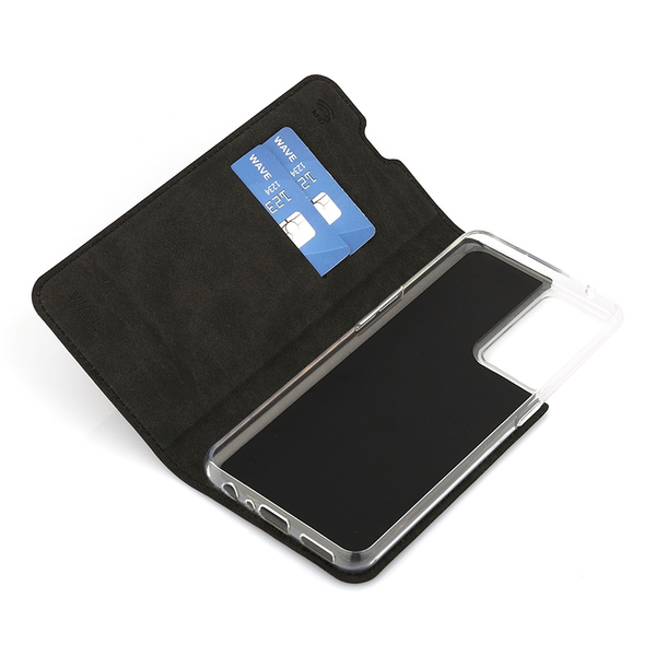 Wave Book Case, OnePlus Nord CE 2 - case, Black