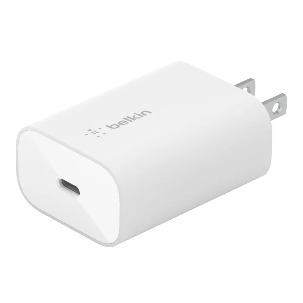 Belkin 25W PD PPS Wall Charger C-C Cable