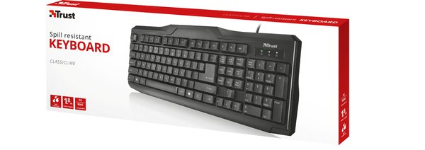 TRUST ND CLASSICLINE2 KEYBOARD - CLASSIC KEYBOARD NEW