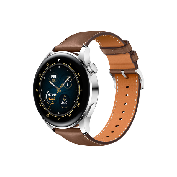 Huawei Watch GT3 - smartklocka, LTE, silver/brun