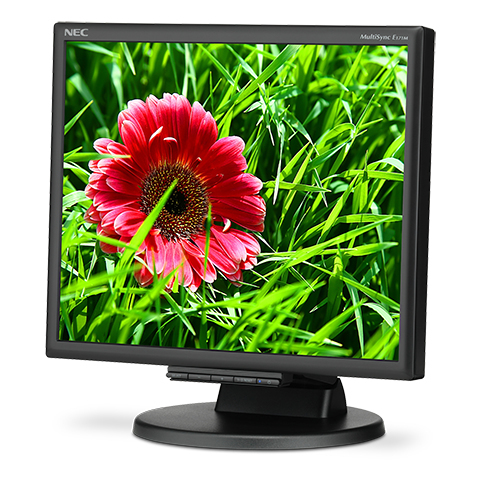 NEC 43,2 cm (17&quot;) (Product name), NEC 17&quot; MultiSync E171M, sk&auml;rm, Svart