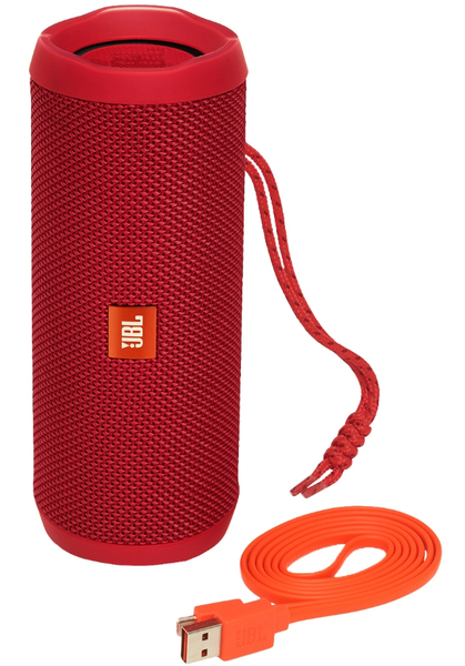 JBL Flip 4 Bluetooth Speaker - Red