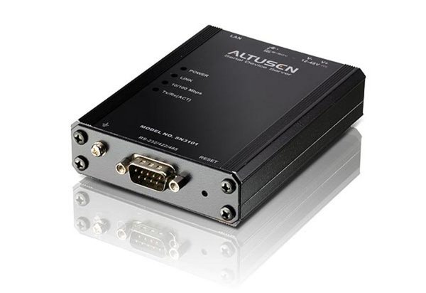 ATEN, serieportsserver, 1xDB9 ha, RS-232/422/485