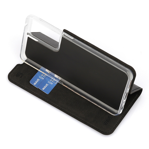 Wave Book Case, OnePlus Nord CE 2 - case, Black