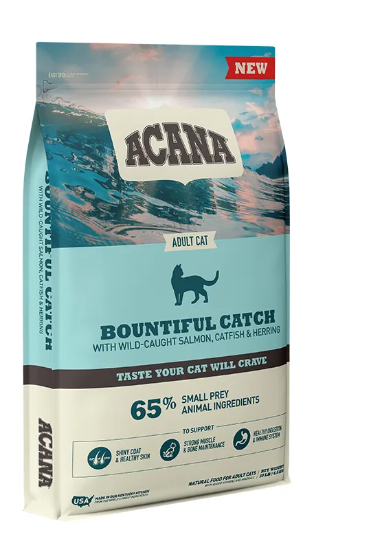 Acana Bountiful Catch, Dry food for cats, Adult, 1.8kg