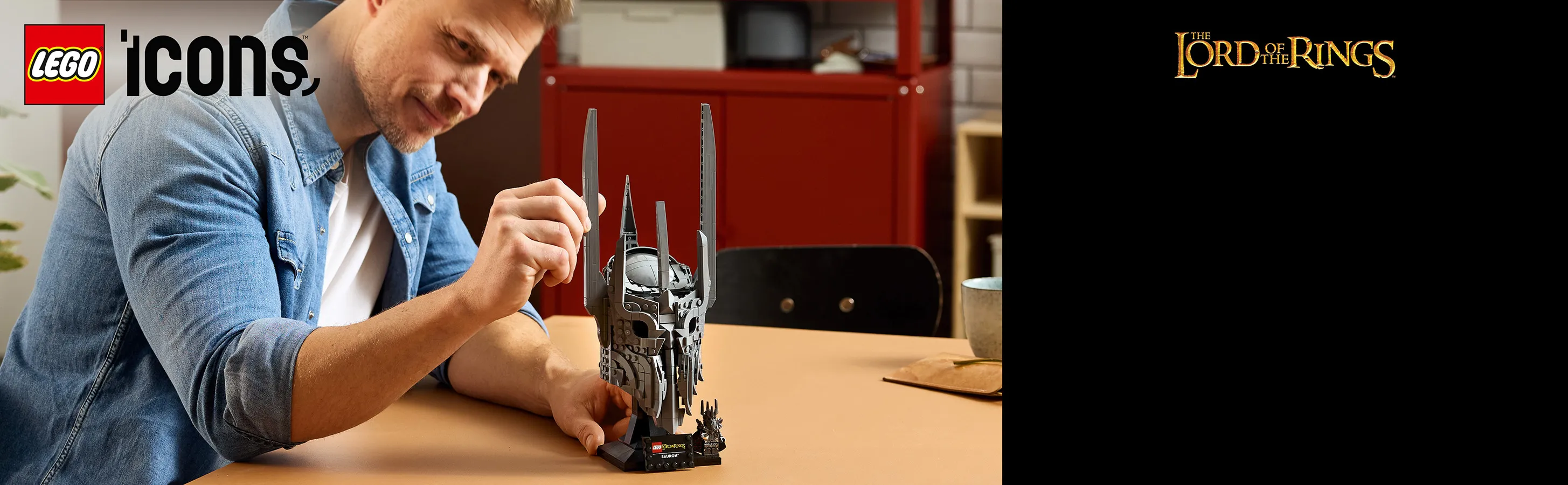 LEGO Icons The Lord of the Rings: Saurons hj&auml;lm 11373