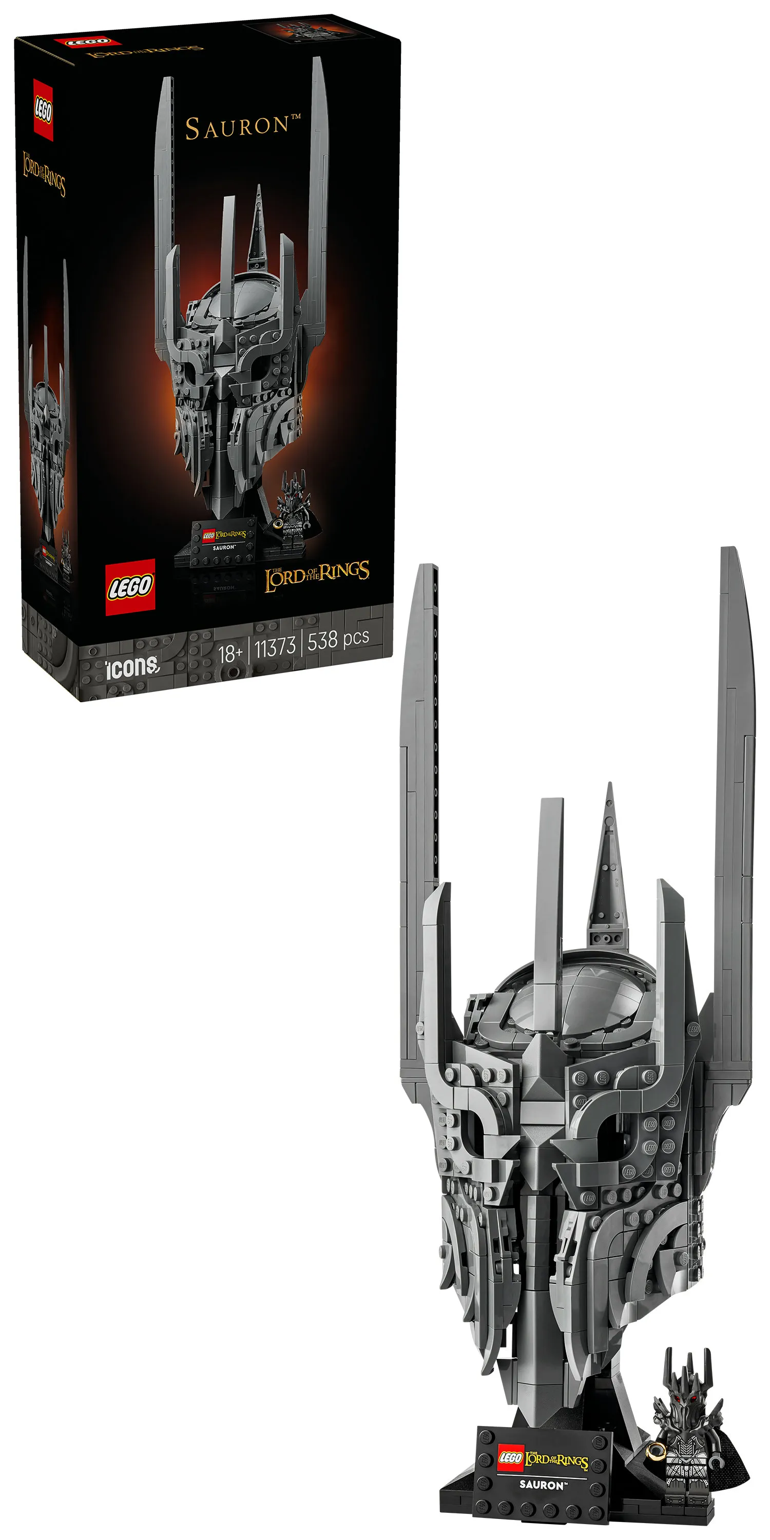 LEGO Icons The Lord of the Rings: Saurons hj&auml;lm 11373