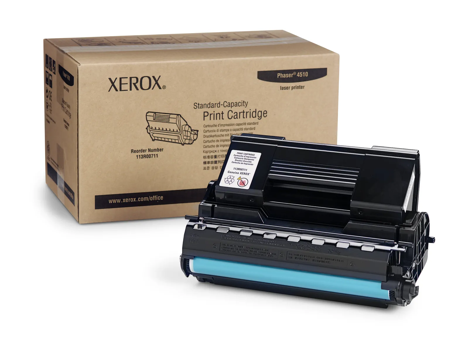 Xerox  113R00711 -mustekasetti, Musta