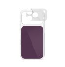 Epico Tile Mag+ Case | iPhone 17 Pro/18 Pro | Dark Purple | Qi2  &  MagSafe Compatible | Camera Island Protector | Crossbody Ready