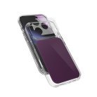 Epico Tile Mag+ Case | iPhone 17 Pro/18 Pro | Dark Purple | Qi2  &  MagSafe Compatible | Camera Island Protector | Crossbody Ready
